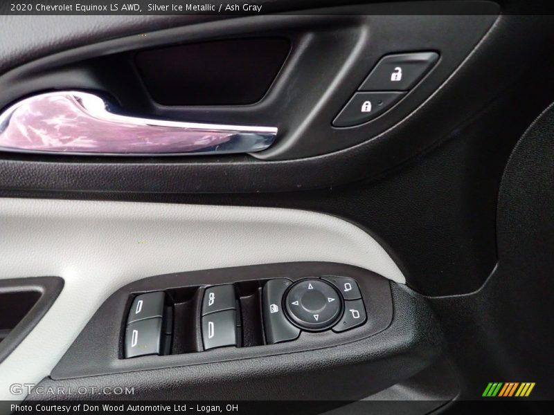 Silver Ice Metallic / Ash Gray 2020 Chevrolet Equinox LS AWD