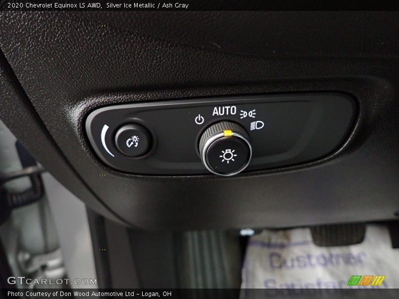 Silver Ice Metallic / Ash Gray 2020 Chevrolet Equinox LS AWD