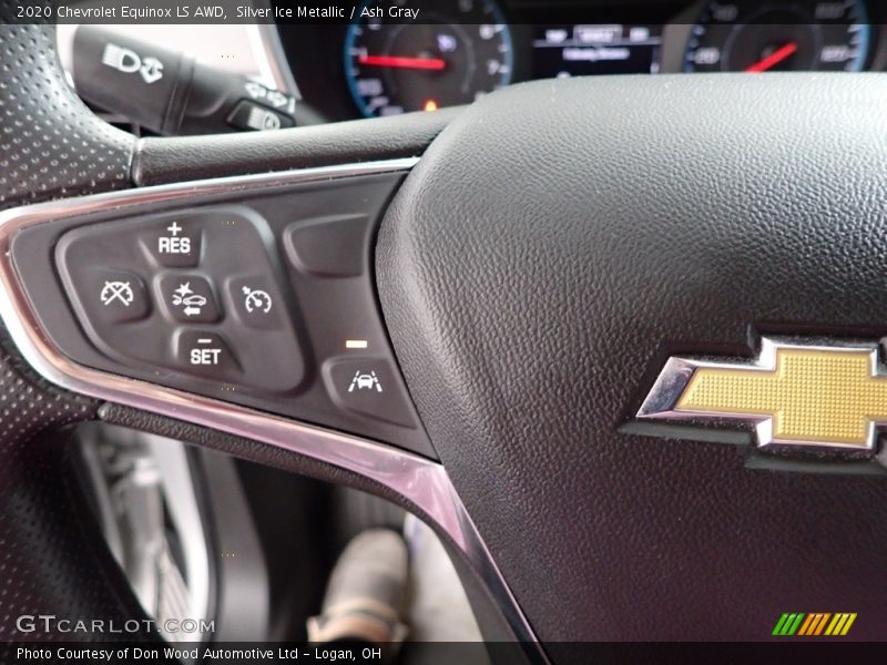 Silver Ice Metallic / Ash Gray 2020 Chevrolet Equinox LS AWD
