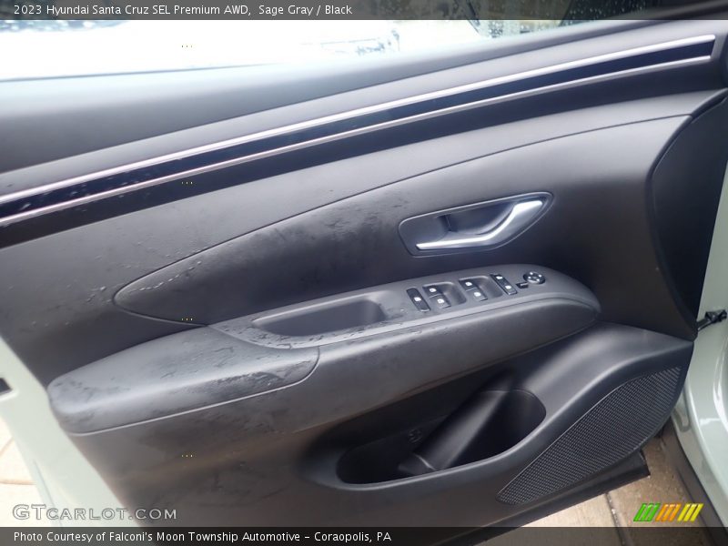Sage Gray / Black 2023 Hyundai Santa Cruz SEL Premium AWD