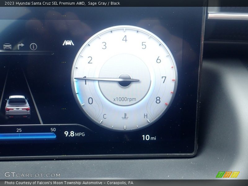 Sage Gray / Black 2023 Hyundai Santa Cruz SEL Premium AWD