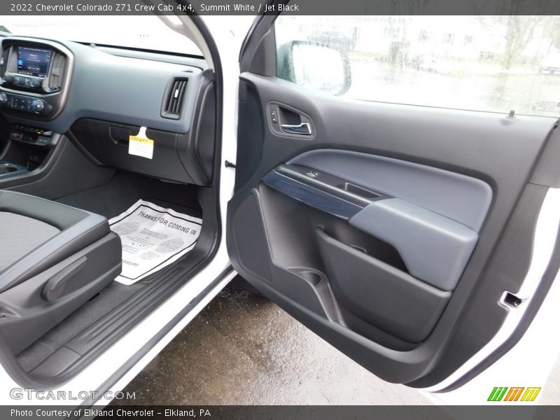 Summit White / Jet Black 2022 Chevrolet Colorado Z71 Crew Cab 4x4