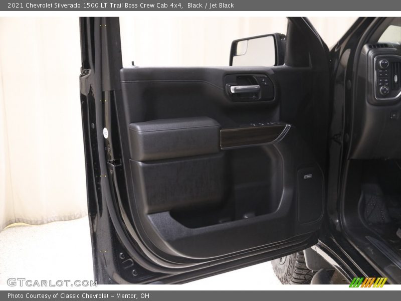 Black / Jet Black 2021 Chevrolet Silverado 1500 LT Trail Boss Crew Cab 4x4