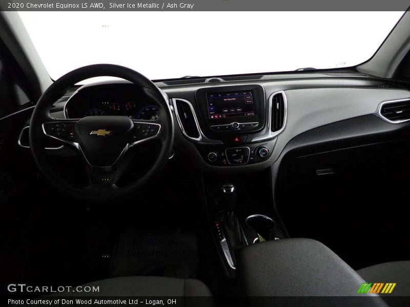 Silver Ice Metallic / Ash Gray 2020 Chevrolet Equinox LS AWD