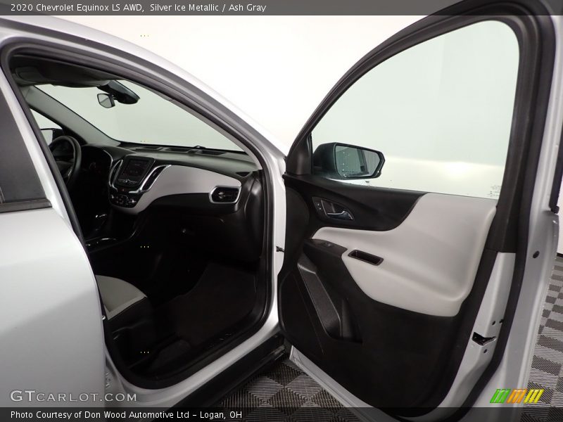 Silver Ice Metallic / Ash Gray 2020 Chevrolet Equinox LS AWD