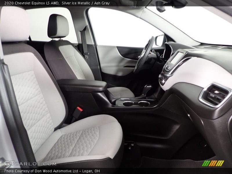 Silver Ice Metallic / Ash Gray 2020 Chevrolet Equinox LS AWD