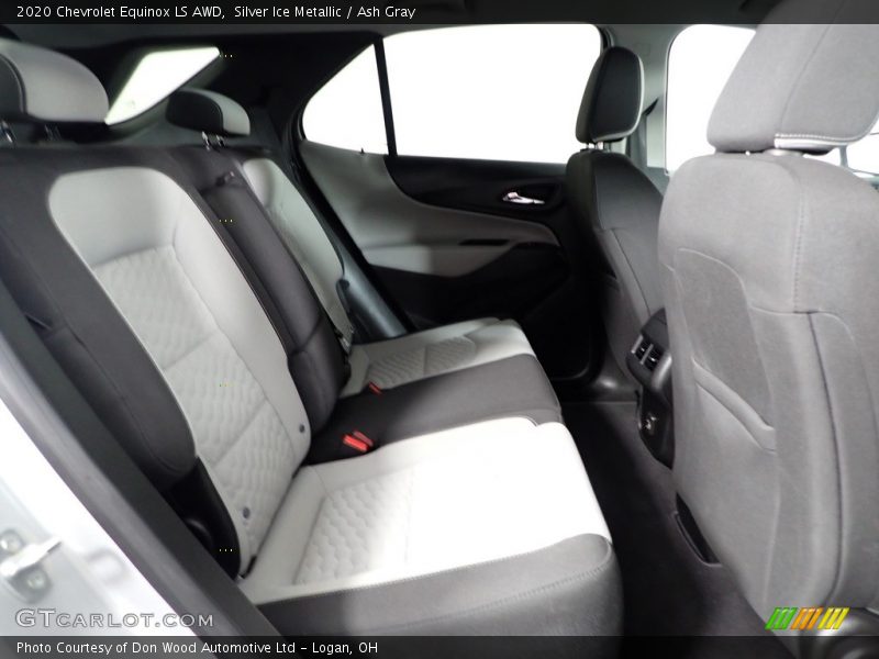 Silver Ice Metallic / Ash Gray 2020 Chevrolet Equinox LS AWD