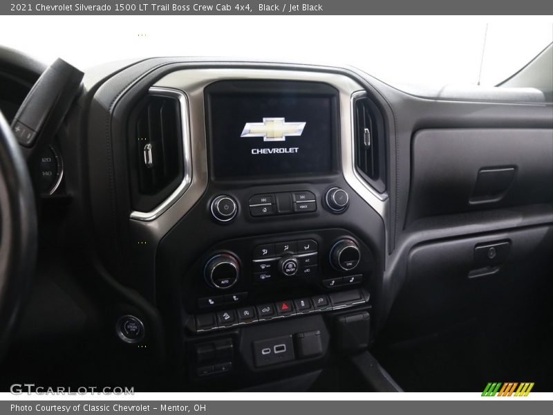 Black / Jet Black 2021 Chevrolet Silverado 1500 LT Trail Boss Crew Cab 4x4