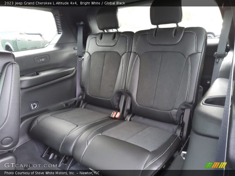 Rear Seat of 2023 Grand Cherokee L Altitude 4x4