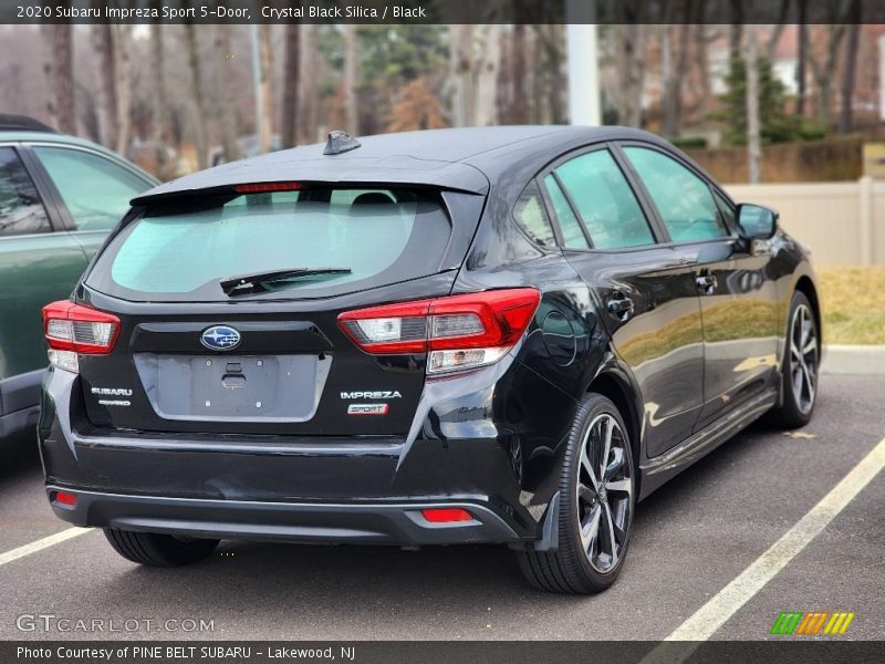 Crystal Black Silica / Black 2020 Subaru Impreza Sport 5-Door