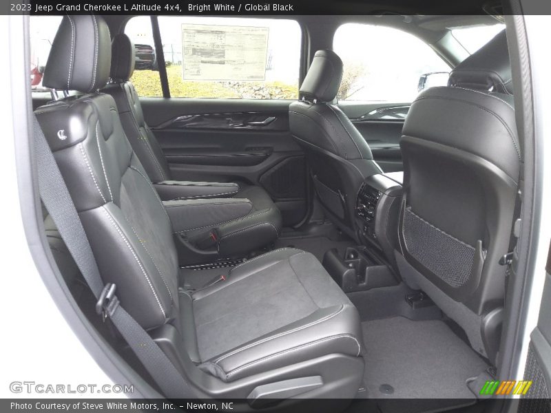 Rear Seat of 2023 Grand Cherokee L Altitude 4x4