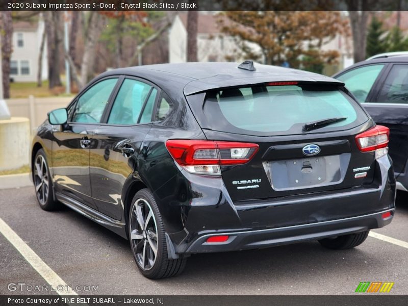 Crystal Black Silica / Black 2020 Subaru Impreza Sport 5-Door