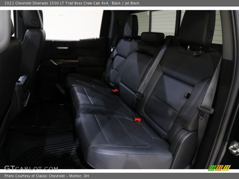 Black / Jet Black 2021 Chevrolet Silverado 1500 LT Trail Boss Crew Cab 4x4
