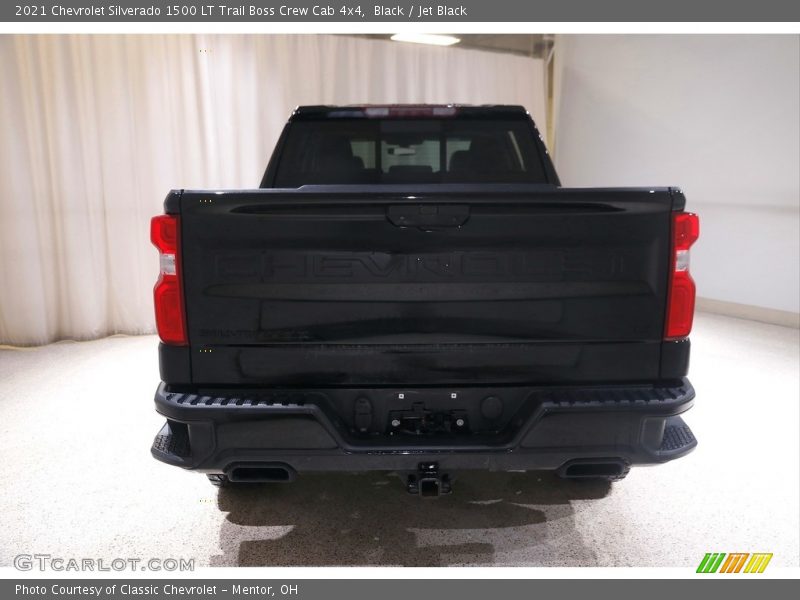 Black / Jet Black 2021 Chevrolet Silverado 1500 LT Trail Boss Crew Cab 4x4