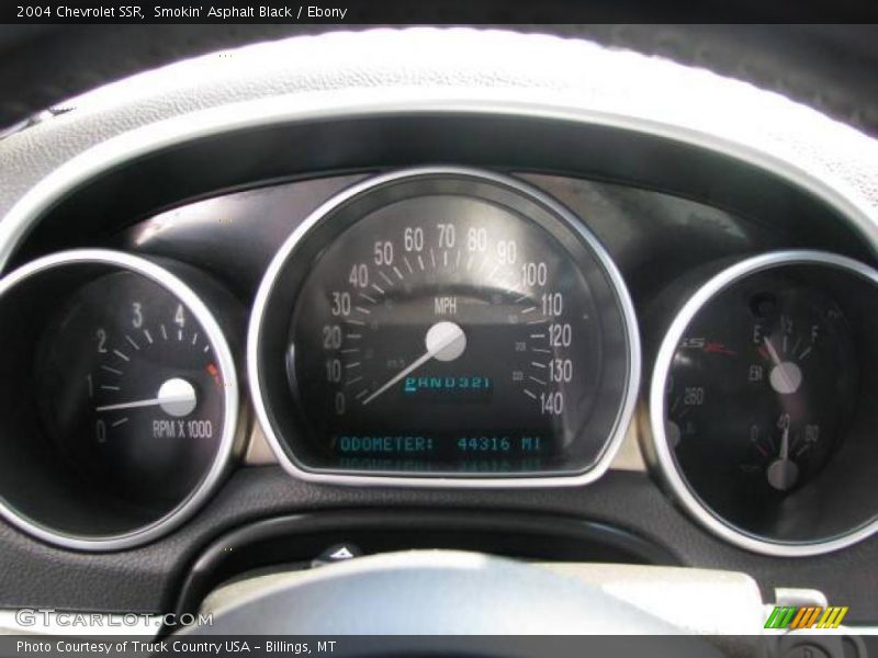 Smokin' Asphalt Black / Ebony 2004 Chevrolet SSR