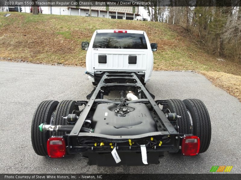 Undercarriage of 2023 5500 Tradesman Regular Cab Chassis