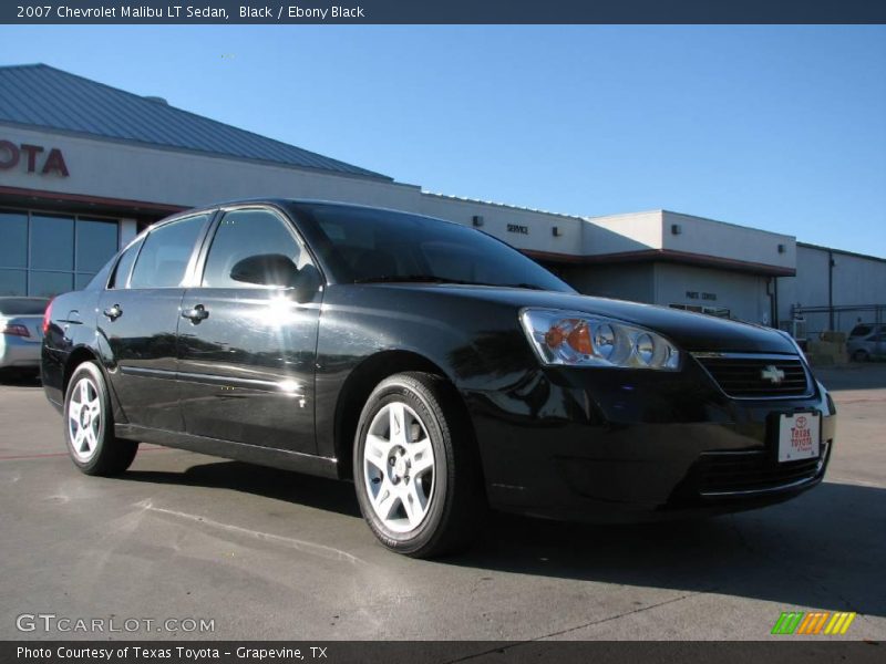 Black / Ebony Black 2007 Chevrolet Malibu LT Sedan