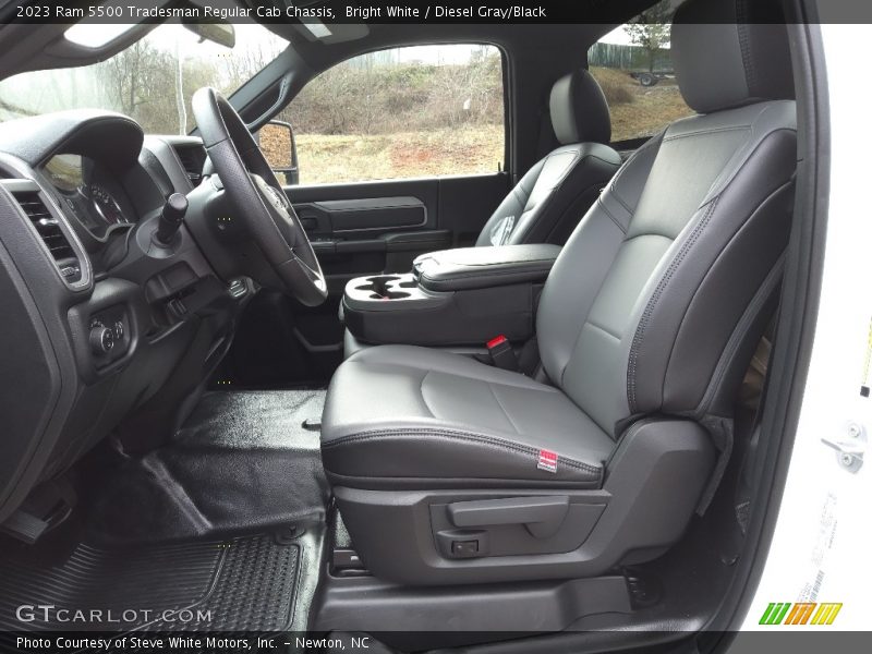 Front Seat of 2023 5500 Tradesman Regular Cab Chassis