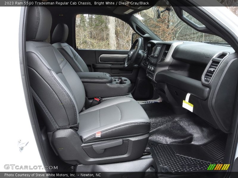 Front Seat of 2023 5500 Tradesman Regular Cab Chassis