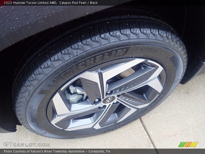 Calypso Red Pearl / Black 2023 Hyundai Tucson Limited AWD