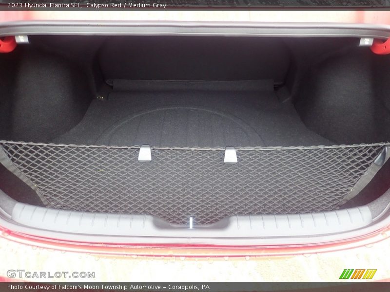 Calypso Red / Medium Gray 2023 Hyundai Elantra SEL