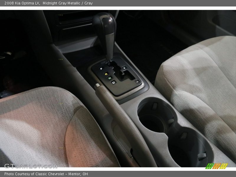 Midnight Gray Metallic / Gray 2008 Kia Optima LX