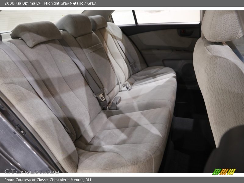 Midnight Gray Metallic / Gray 2008 Kia Optima LX