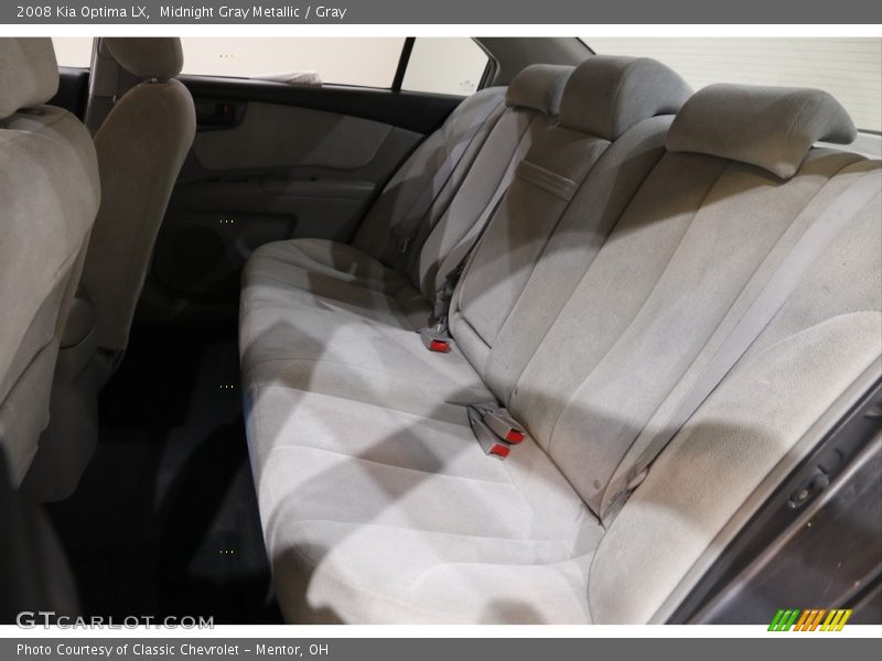 Midnight Gray Metallic / Gray 2008 Kia Optima LX