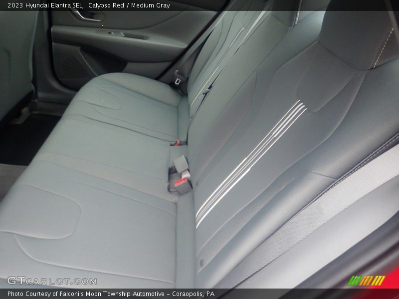 Calypso Red / Medium Gray 2023 Hyundai Elantra SEL