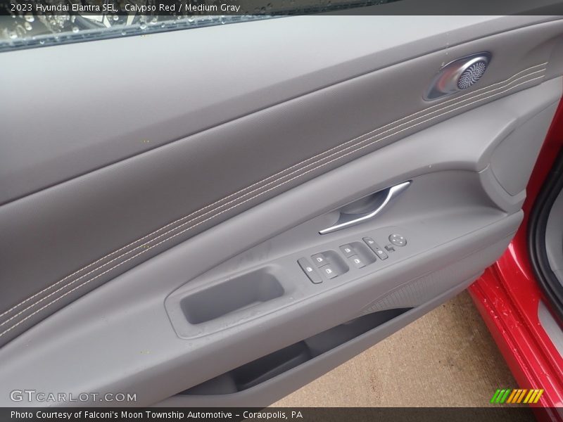 Calypso Red / Medium Gray 2023 Hyundai Elantra SEL