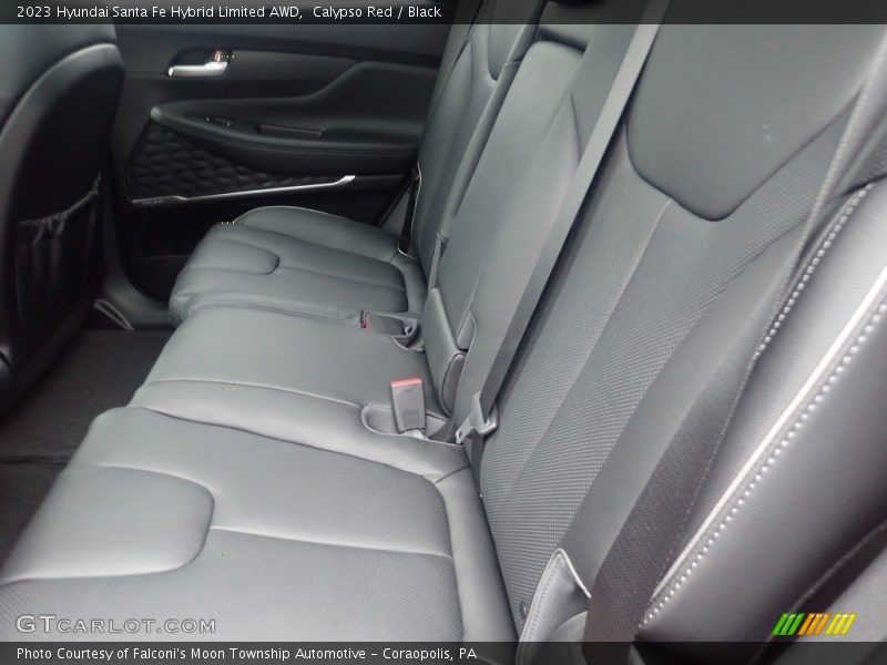 Calypso Red / Black 2023 Hyundai Santa Fe Hybrid Limited AWD