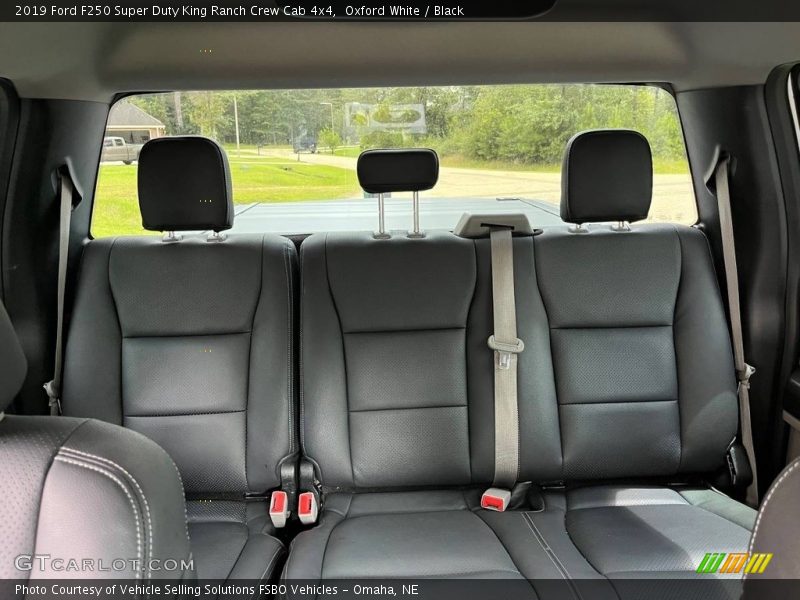 Oxford White / Black 2019 Ford F250 Super Duty King Ranch Crew Cab 4x4