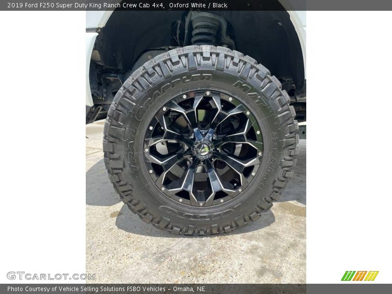 Oxford White / Black 2019 Ford F250 Super Duty King Ranch Crew Cab 4x4
