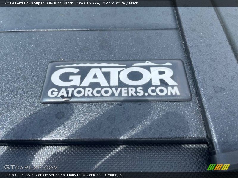 Oxford White / Black 2019 Ford F250 Super Duty King Ranch Crew Cab 4x4