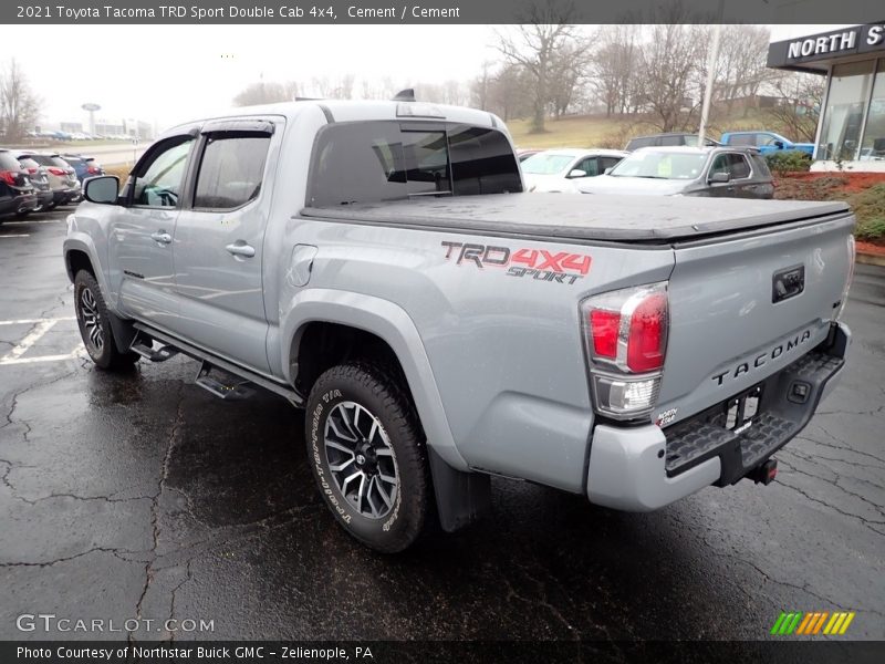 Cement / Cement 2021 Toyota Tacoma TRD Sport Double Cab 4x4