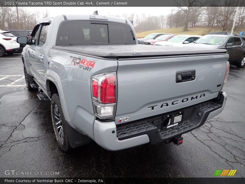 Cement / Cement 2021 Toyota Tacoma TRD Sport Double Cab 4x4