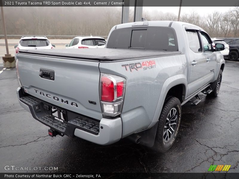 Cement / Cement 2021 Toyota Tacoma TRD Sport Double Cab 4x4