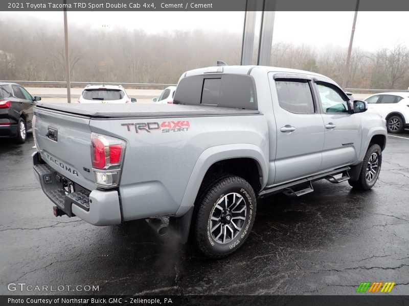 Cement / Cement 2021 Toyota Tacoma TRD Sport Double Cab 4x4