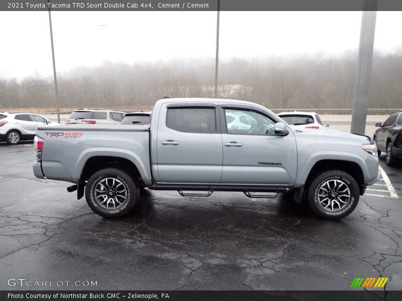 Cement / Cement 2021 Toyota Tacoma TRD Sport Double Cab 4x4