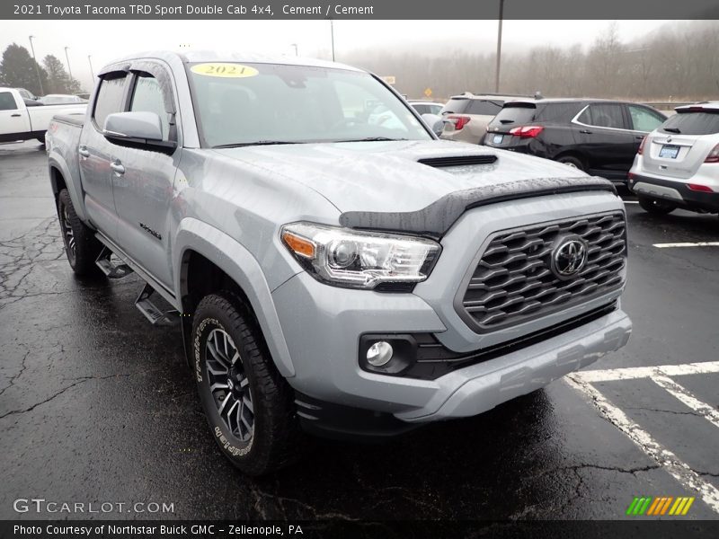 Cement / Cement 2021 Toyota Tacoma TRD Sport Double Cab 4x4