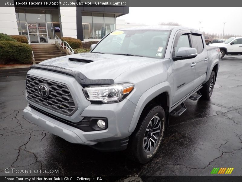 Cement / Cement 2021 Toyota Tacoma TRD Sport Double Cab 4x4