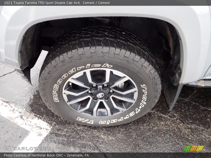 Cement / Cement 2021 Toyota Tacoma TRD Sport Double Cab 4x4