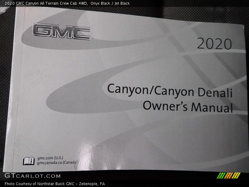 Onyx Black / Jet Black 2020 GMC Canyon All Terrain Crew Cab 4WD