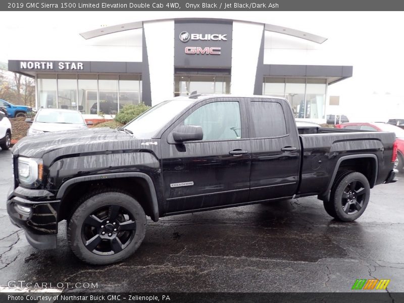 Onyx Black / Jet Black/Dark Ash 2019 GMC Sierra 1500 Limited Elevation Double Cab 4WD