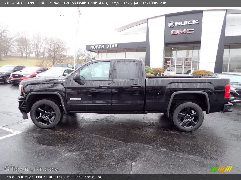 Onyx Black / Jet Black/Dark Ash 2019 GMC Sierra 1500 Limited Elevation Double Cab 4WD