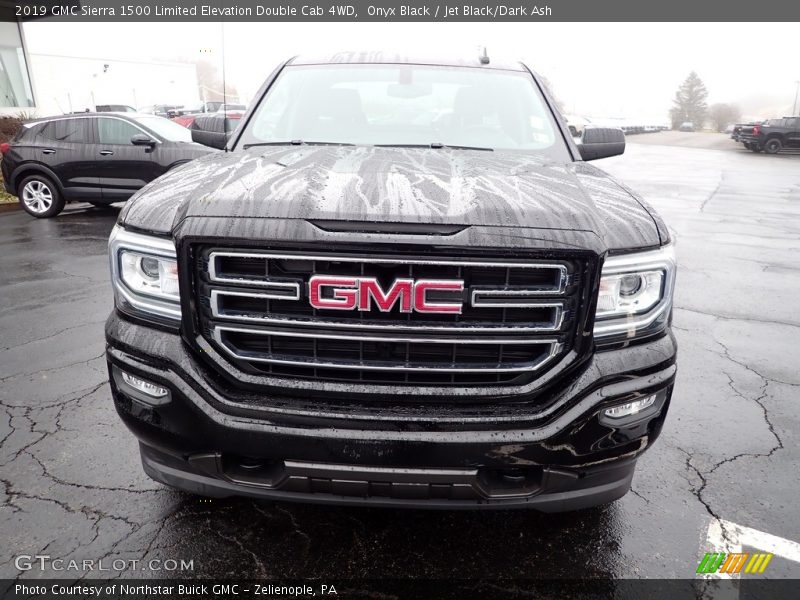 Onyx Black / Jet Black/Dark Ash 2019 GMC Sierra 1500 Limited Elevation Double Cab 4WD