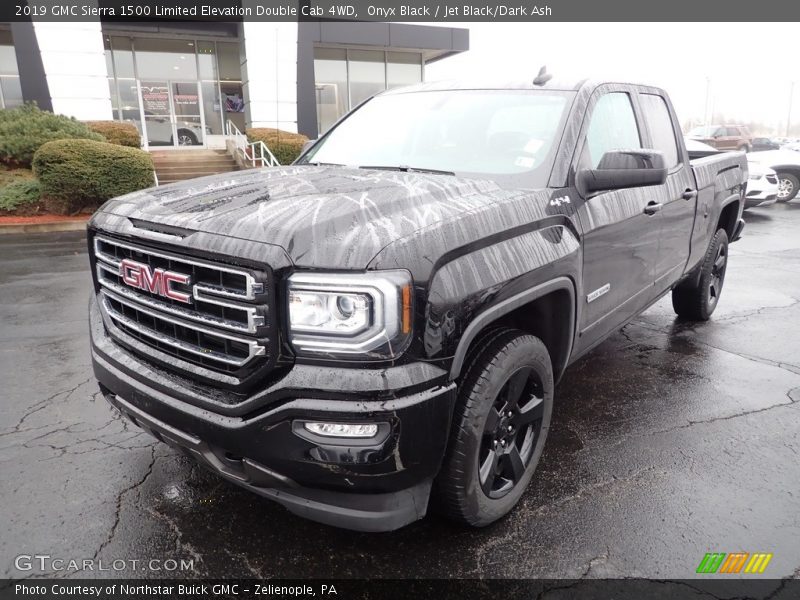 Onyx Black / Jet Black/Dark Ash 2019 GMC Sierra 1500 Limited Elevation Double Cab 4WD