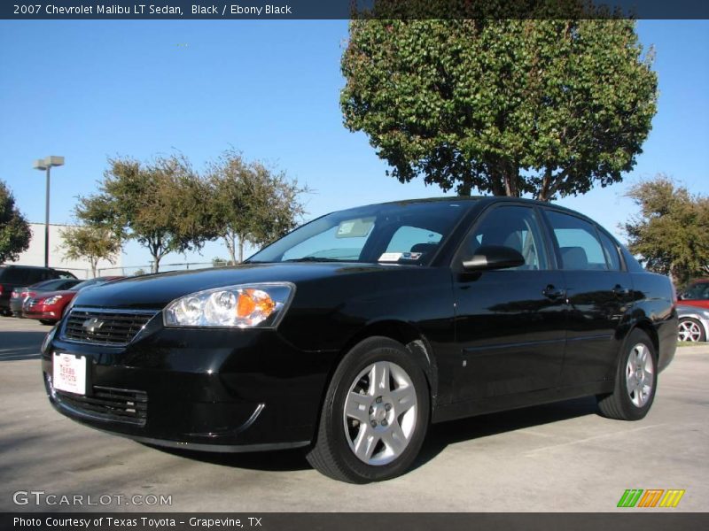 Black / Ebony Black 2007 Chevrolet Malibu LT Sedan