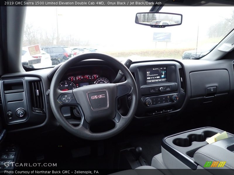 Onyx Black / Jet Black/Dark Ash 2019 GMC Sierra 1500 Limited Elevation Double Cab 4WD