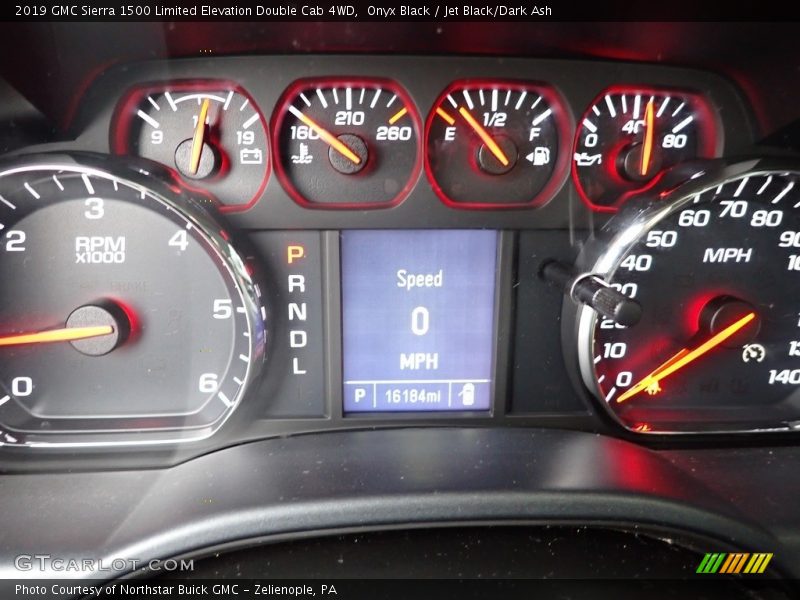 Onyx Black / Jet Black/Dark Ash 2019 GMC Sierra 1500 Limited Elevation Double Cab 4WD